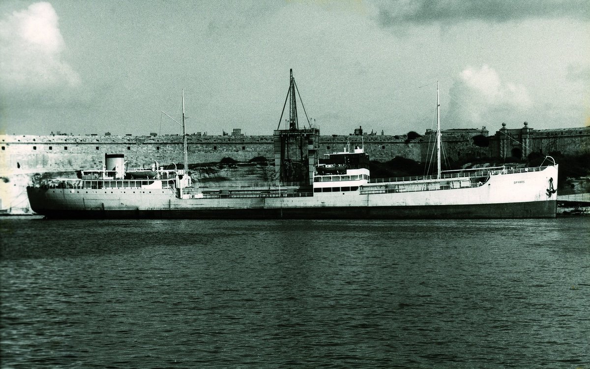 Το δεξαμενόπλοιο "Σπύρος" (πρώην "Isefjord"), 1960.